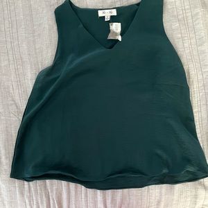 She + sky green tank